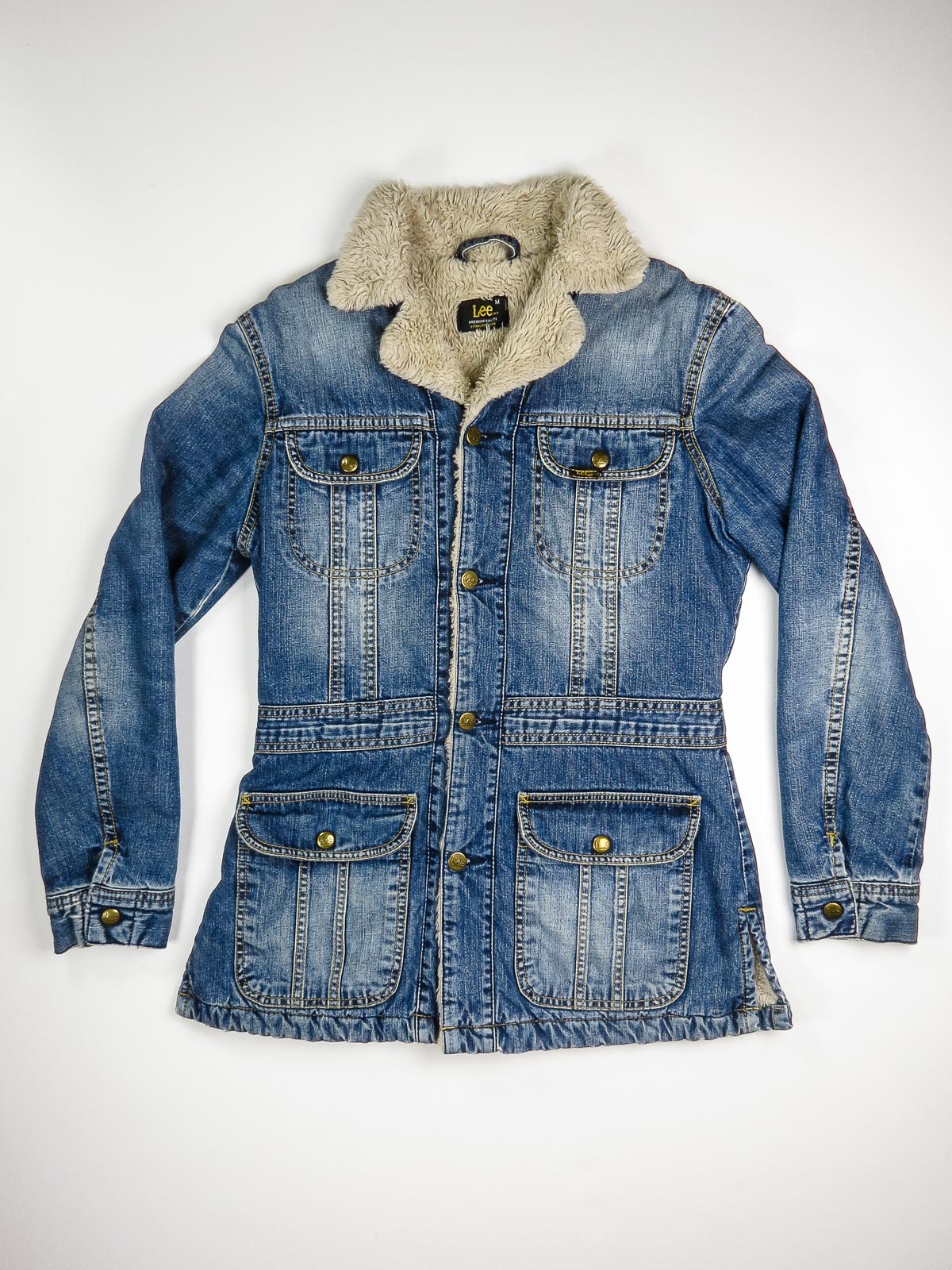 Giacca lunga jeans new arrivals